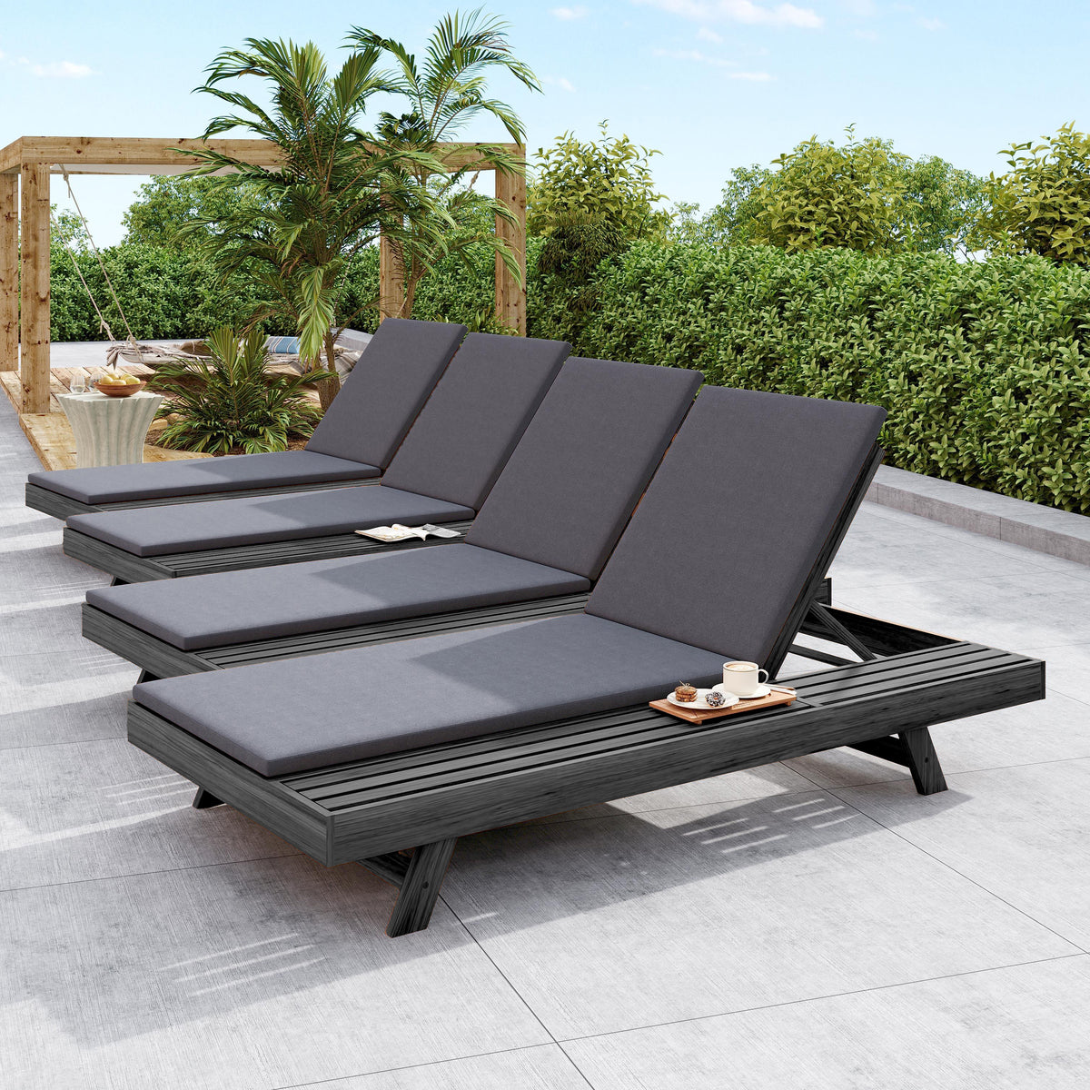 Lounge Chaise Set