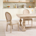 French Country Dining Chairs Set of 2