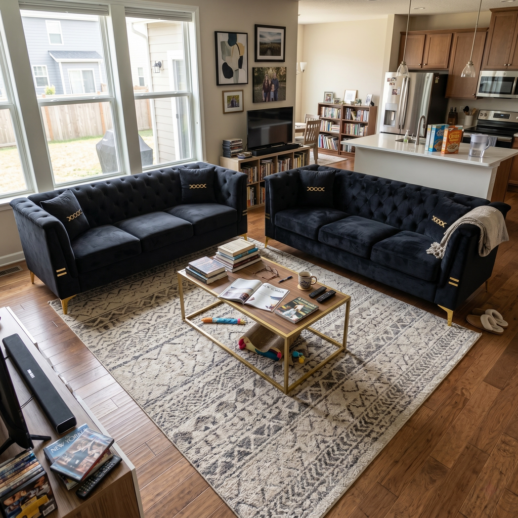 FX-P83 2PC Sofa