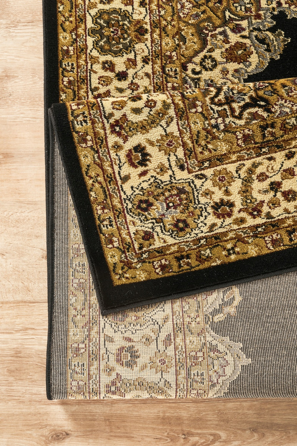 Classic GC_VIN5010 Black Area Rug