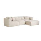 U_Style Luxury Velvet Sofa - 4-Seater