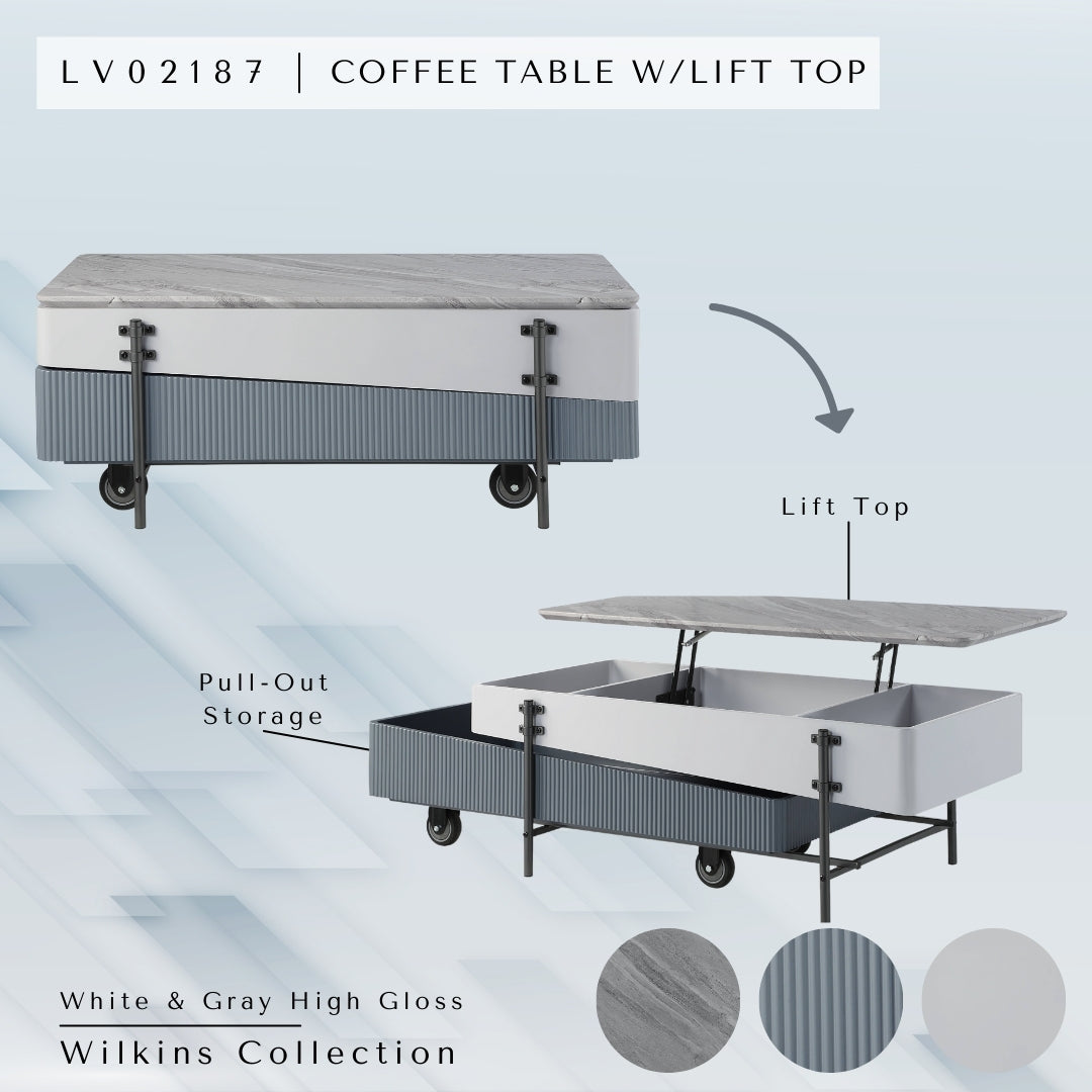 Wilkins Modern Lift-Top Table