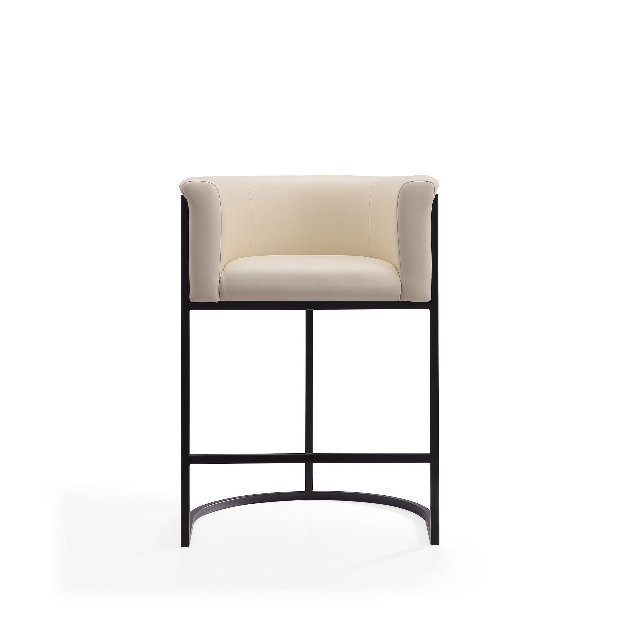 Cosmopolitan Metal Upholstered Counter Stool