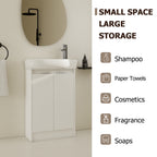 23" Freestanding Bathroom Vanity with Sink