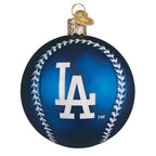 Dodgers Baseball Ornament