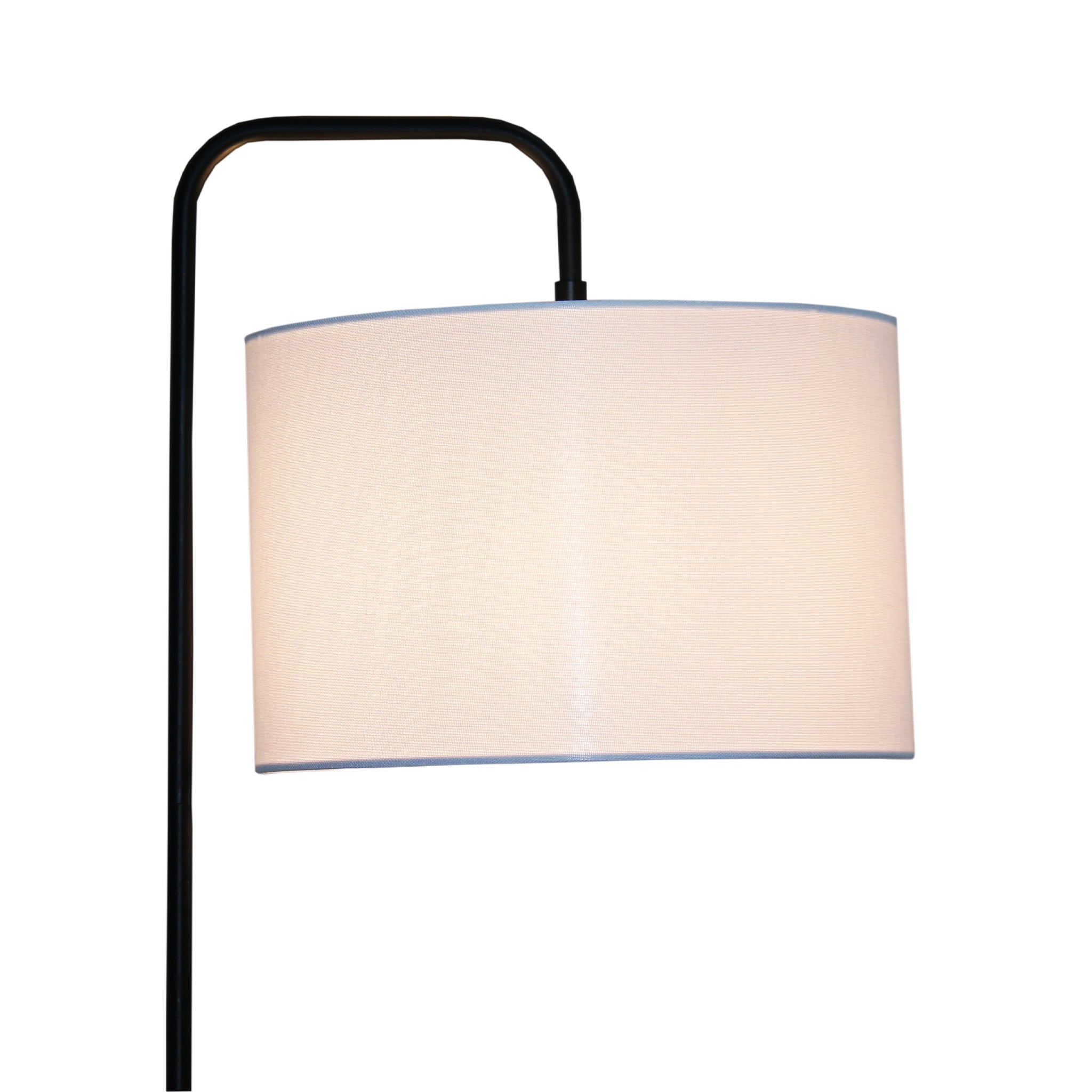 Arc Floor Lamp with Cylinder Shade