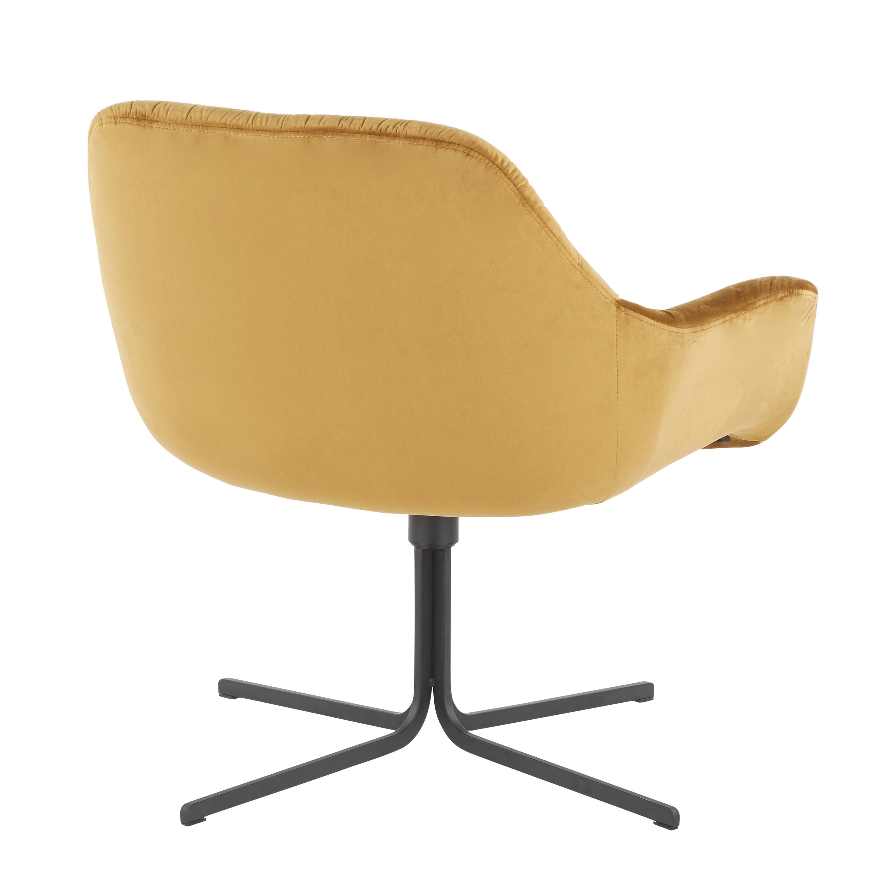 Contemporary Swivel Lounge Chair