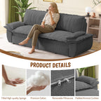 3-in-1 Convertible Sleeper Sofa Bed