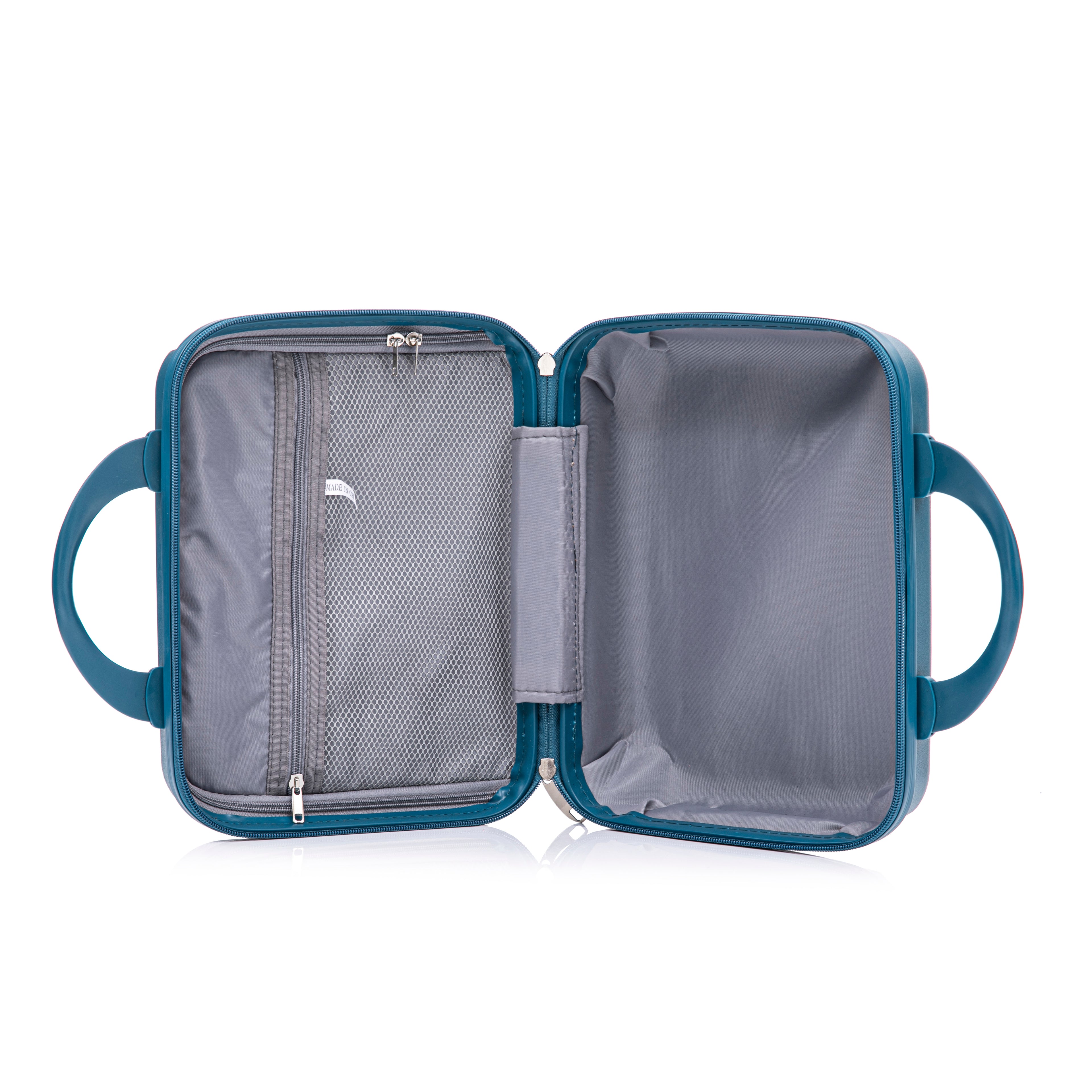 4-Piece Spinner Wheel Luggage Set with 14" Cosmetic Case
