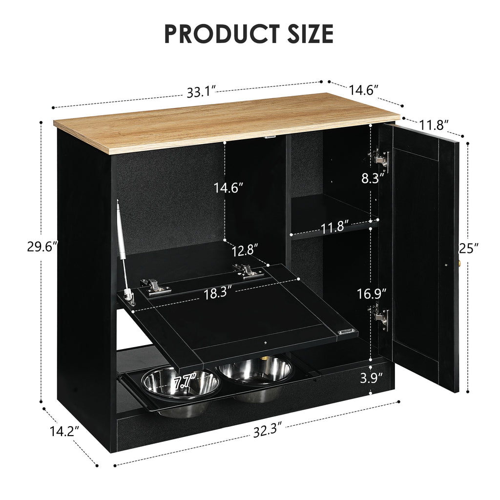 Feeding Station with 2 Lockers