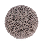 Moro Knitted Cotton 20 x 20 Round Pouf
