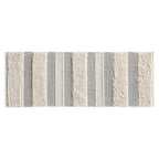 Woven Texture Stripe Bath Rug