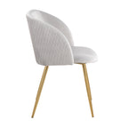 Pleated Waves Contemporary Chair