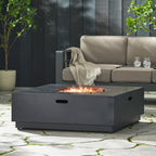 39" Square Iron Fire Pit - 50,000 BTU