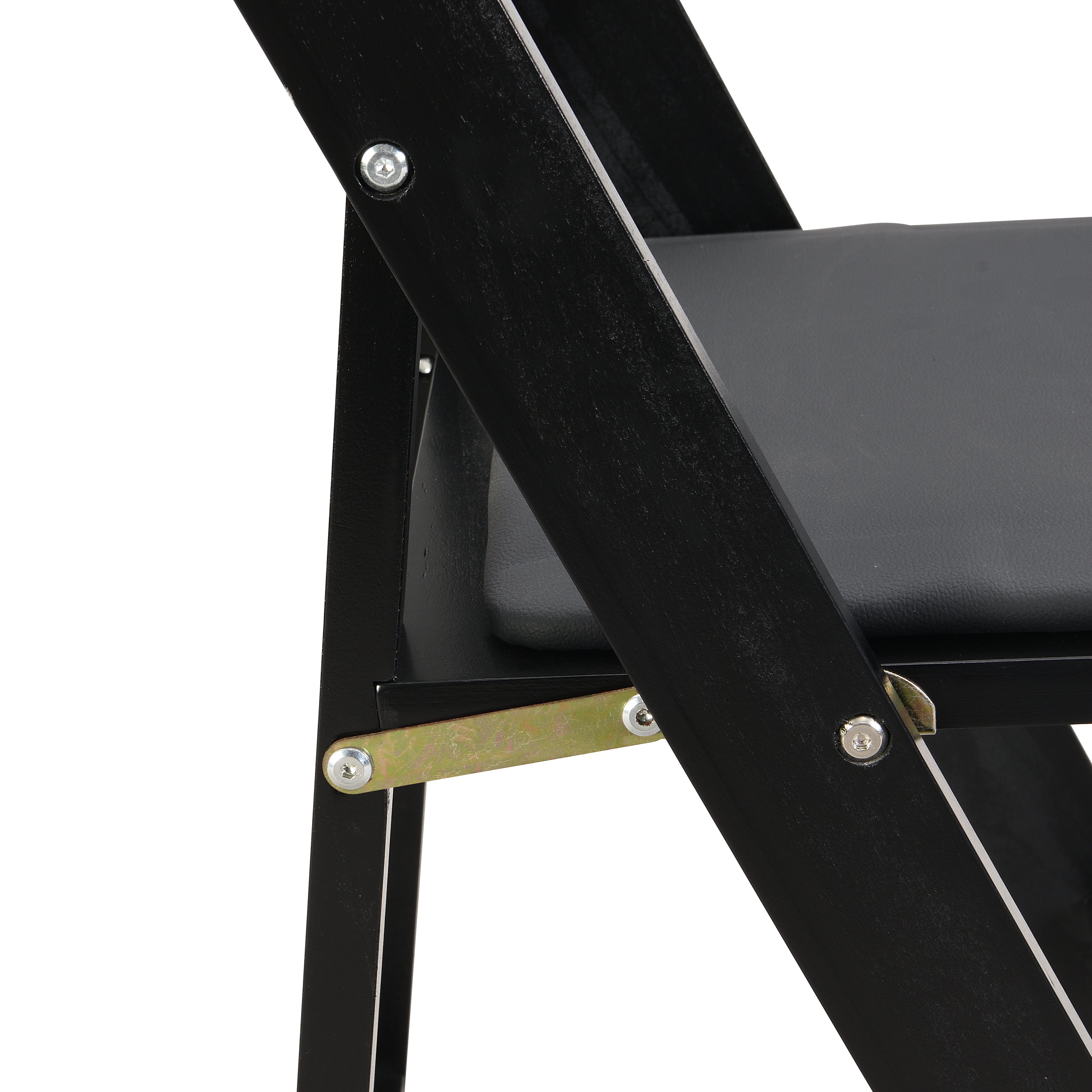 Upholstered Folding Chair Set of 4