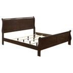 Graffenstaden Cappuccino Wood Eastern King Sleigh Bed
