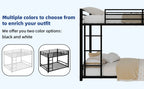 Metal Twin Over Twin Bunk Bed