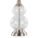 Belle 20" Contemporary Glass Accent Lamp