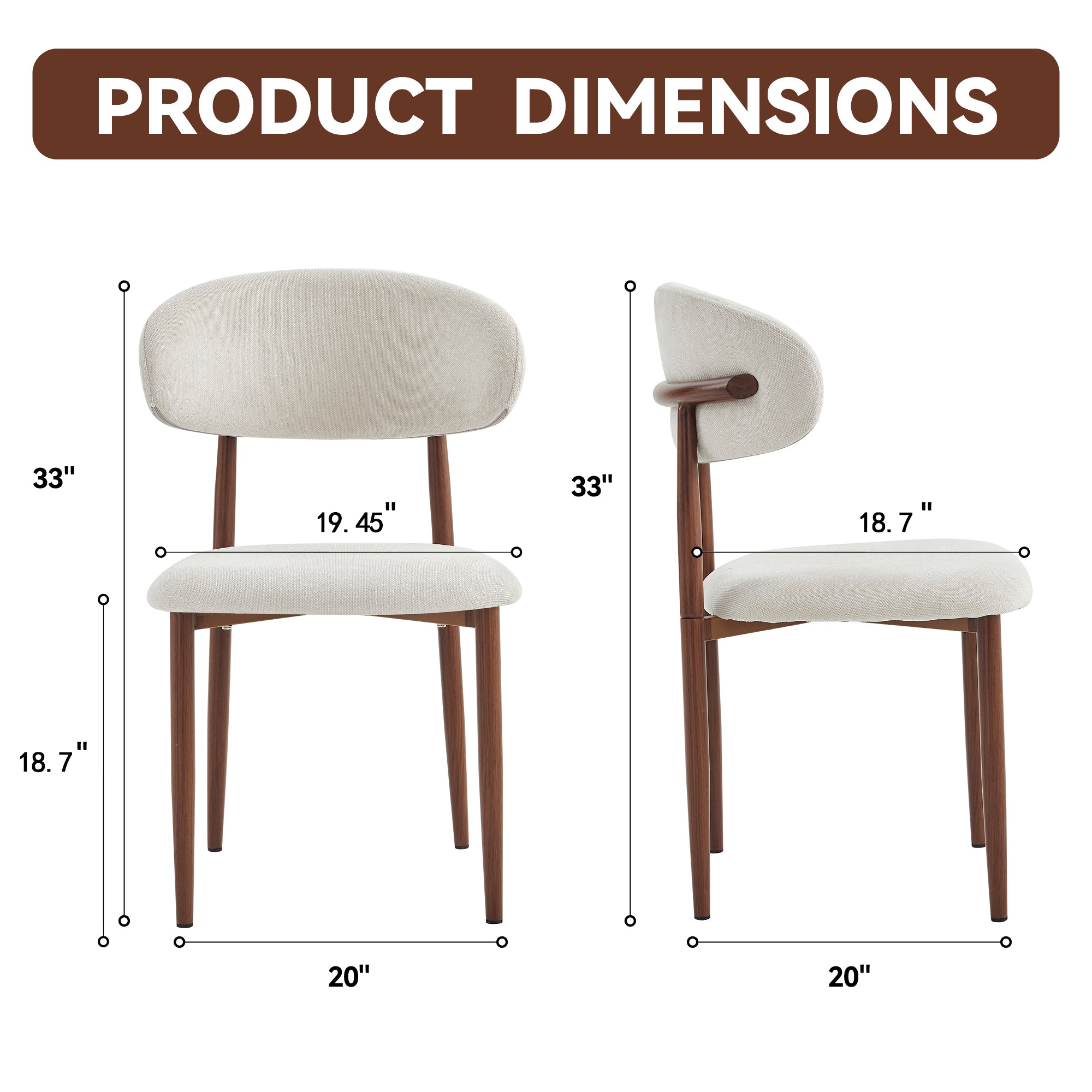 Dining Chair 2-Piece Set