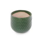 Handmade Glazed Ceramic Planter Set of 3