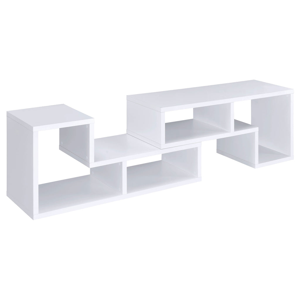 White Convertible Bookcase