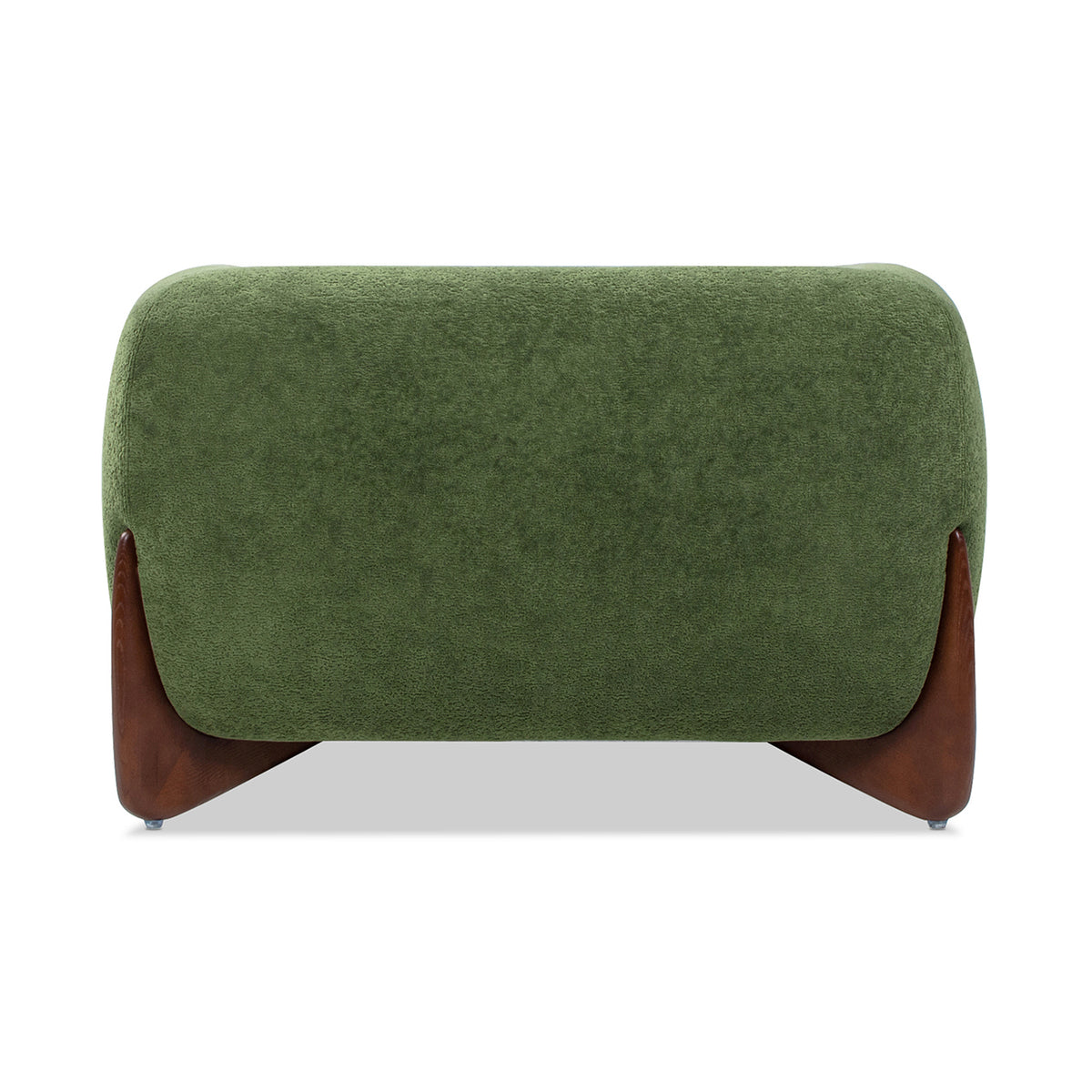 Alpine 44-Inch Sherpa Arm Chair, Moss