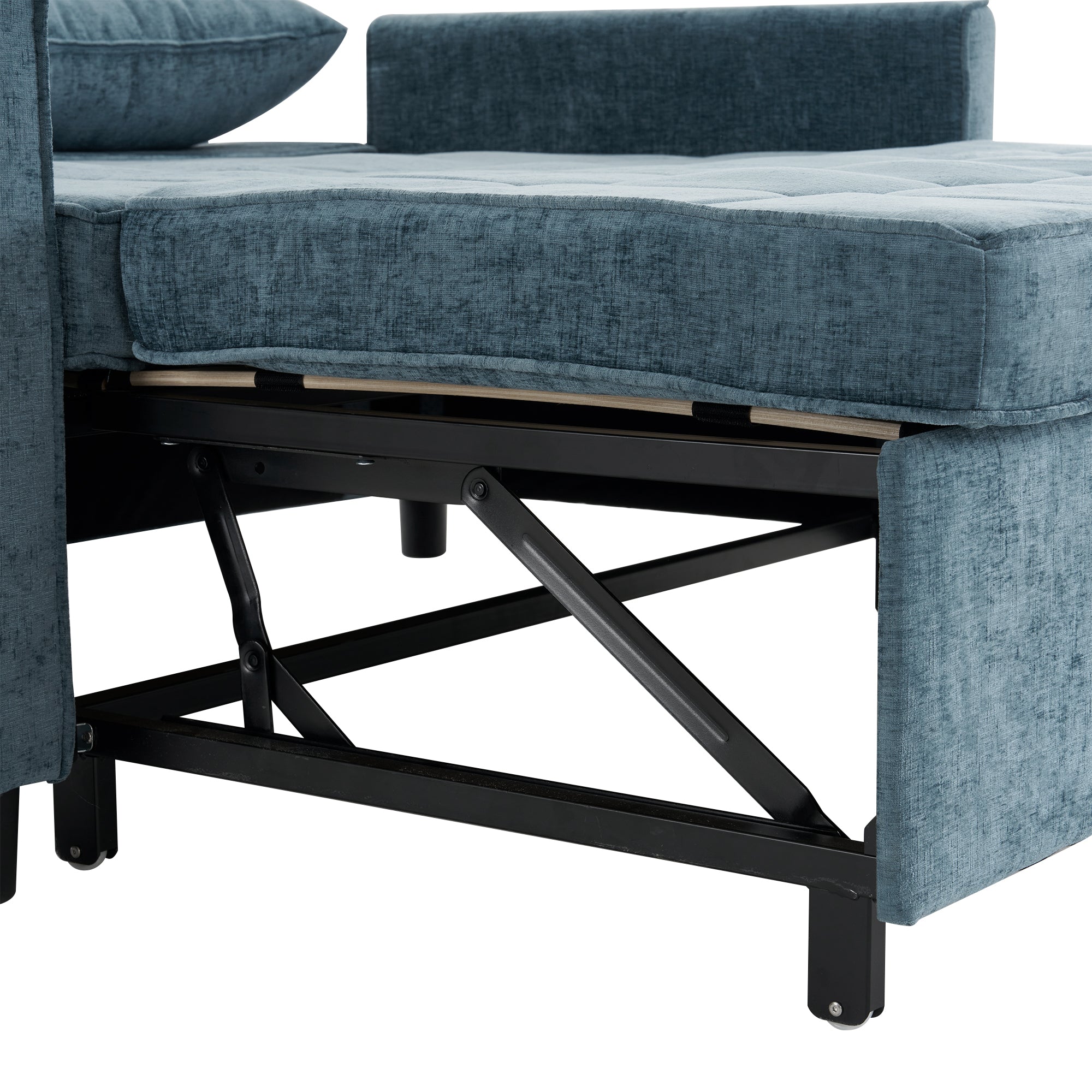 56.9" Loveseat Sofa Pull-out Sofa Bed