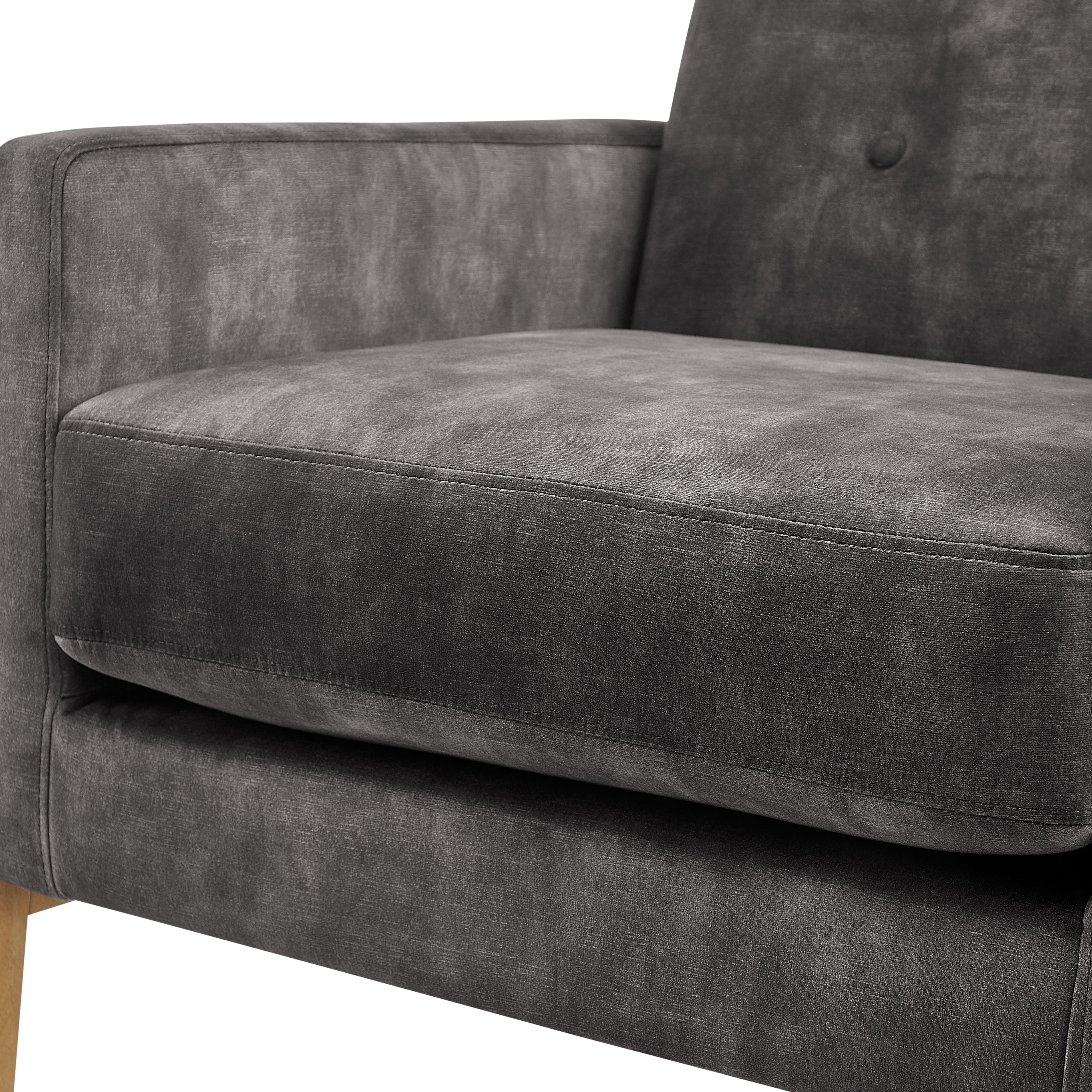 Matson Tufted Back Accent Chair - Coal