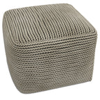 Eastmont 18 Inch Wide Square Pouf