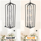 12-Light Farmhouse Kitchen Chandeliers