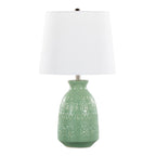 Claudia 20" Contemporary Ceramic Accent Lamp