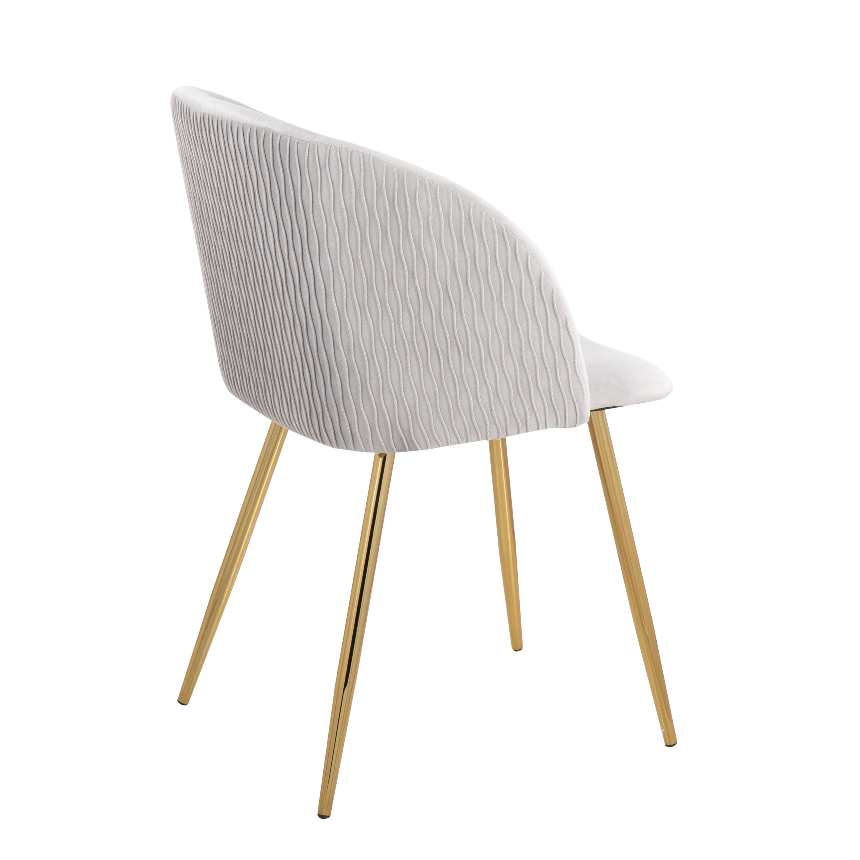 Pleated Waves Contemporary Chair