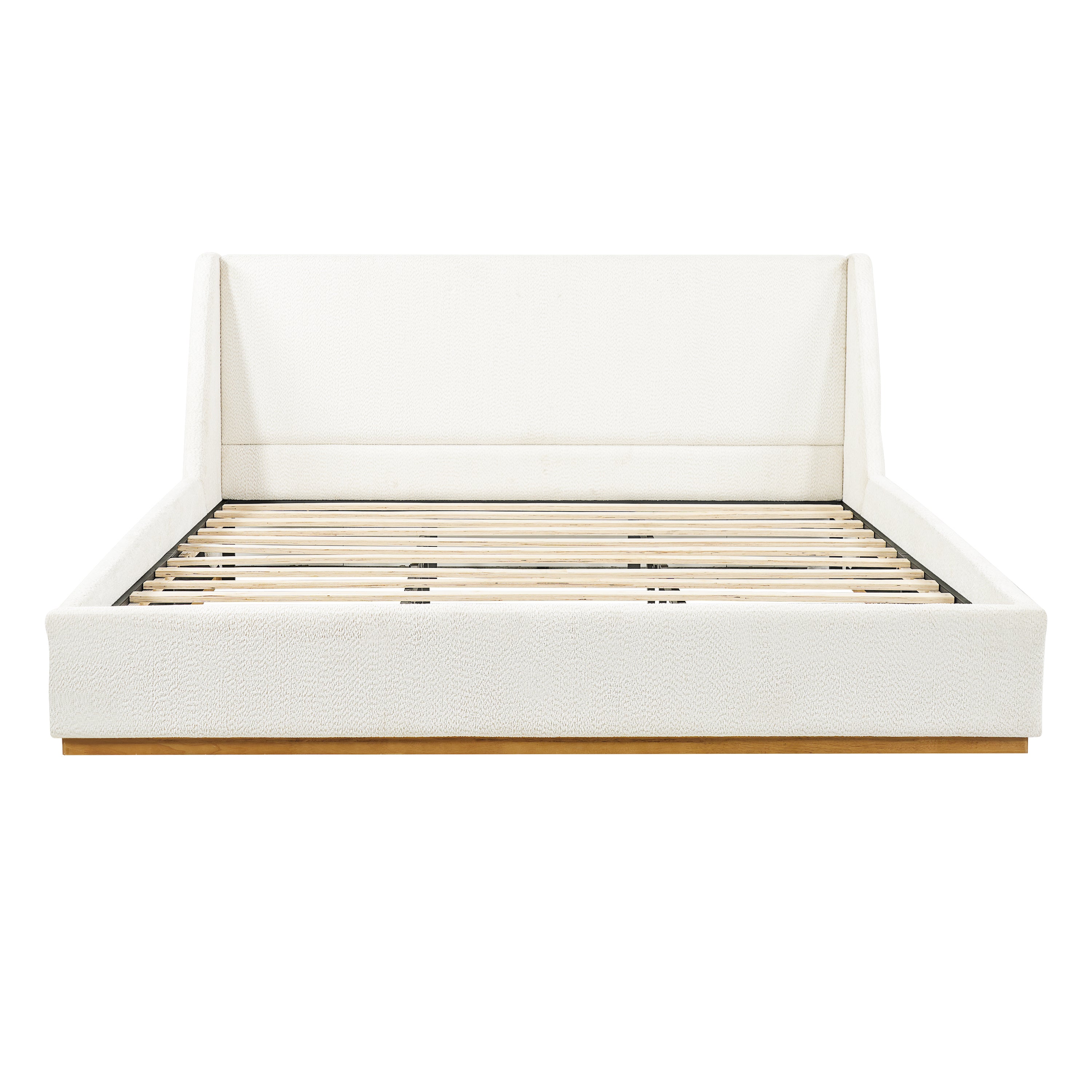 Luxury Upholstered Bed With Wings
