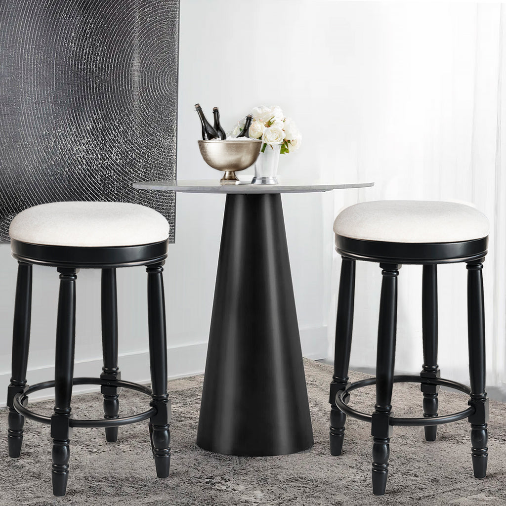 AGODY Bar Stools Set of 2, 26" Counter Height