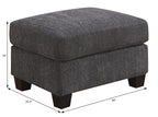 Gray Ottoman