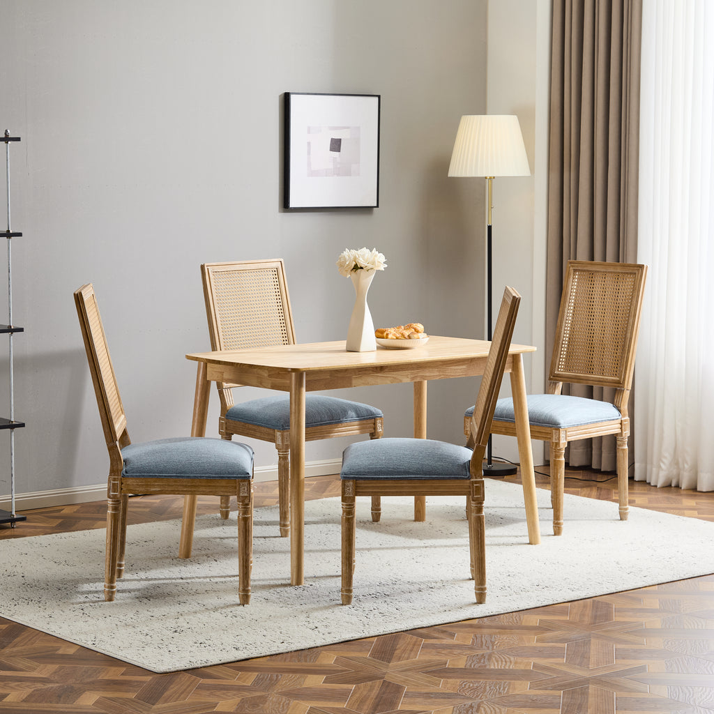 Set of 4 French Country Dining Chairs
