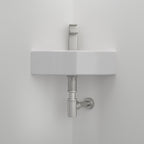 18 x 13 Inch Wall-Mounted Bathroom Sink