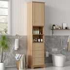 67.7" Tall Freestanding Bathroom Cabinet