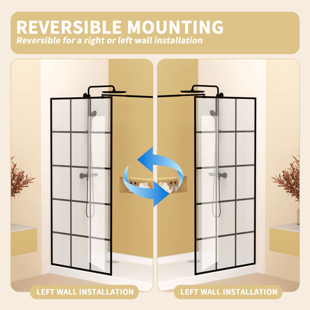 Framed Glass Shower Screen