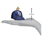 Rays Baseball Cap Ornament