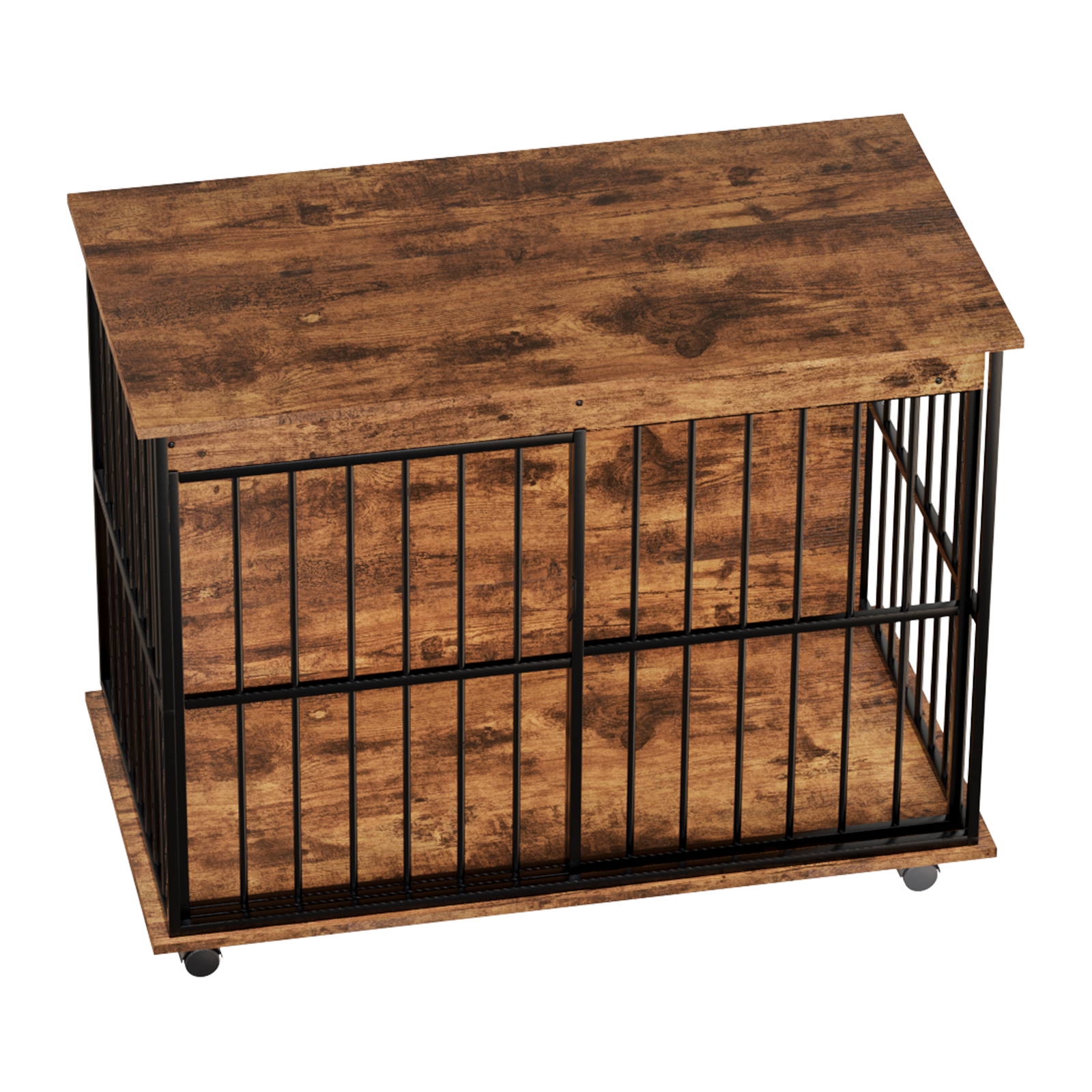Wooden Dog Crate Furniture for Medium to Large Dogs