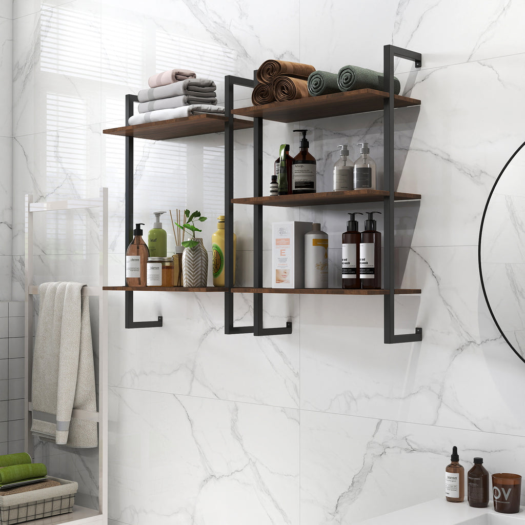 3 Tier and 2 Tier Bathroom Shelves