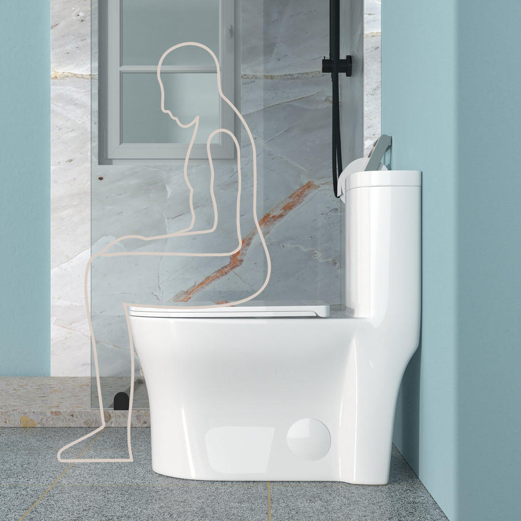 Ceramic One Piece Toilet for Bathroom