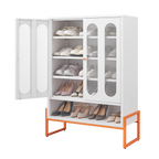 Modern Minimalist Double Door Shoe Cabinet