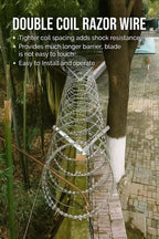 Razor Wire Bracket - Barb Wire Extension Bracket