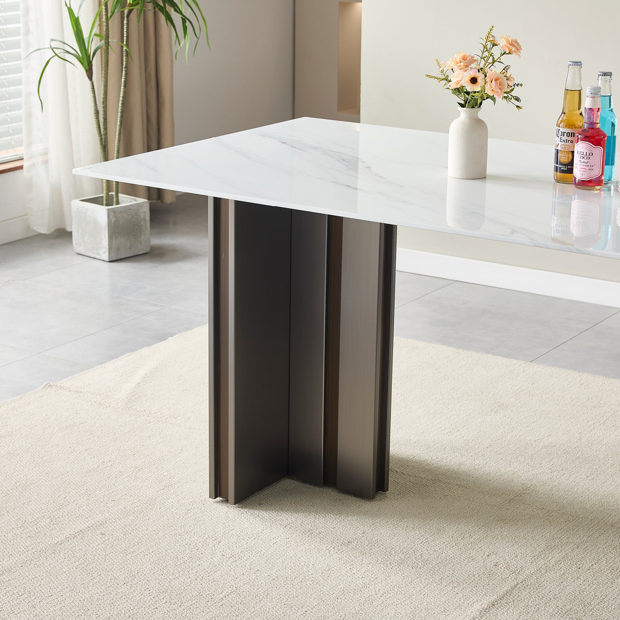 69.30 Inch Rectangular Dining Table