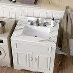31 Inch Carrara Marble Vanity Top