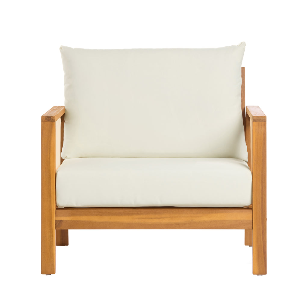 4-Piece Outdoor Sofa Set with Cushions