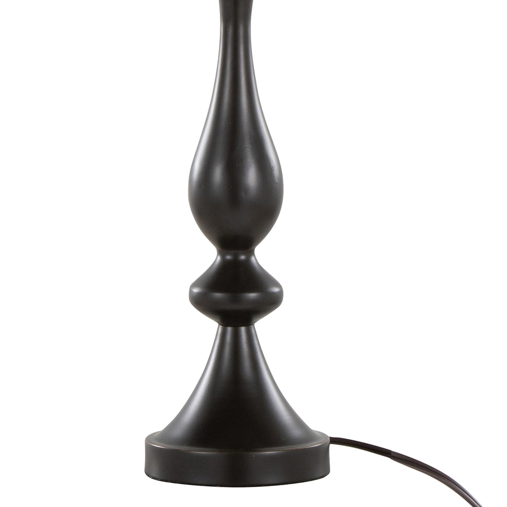 Topaz 27" Contemporary Metal Table Lamp