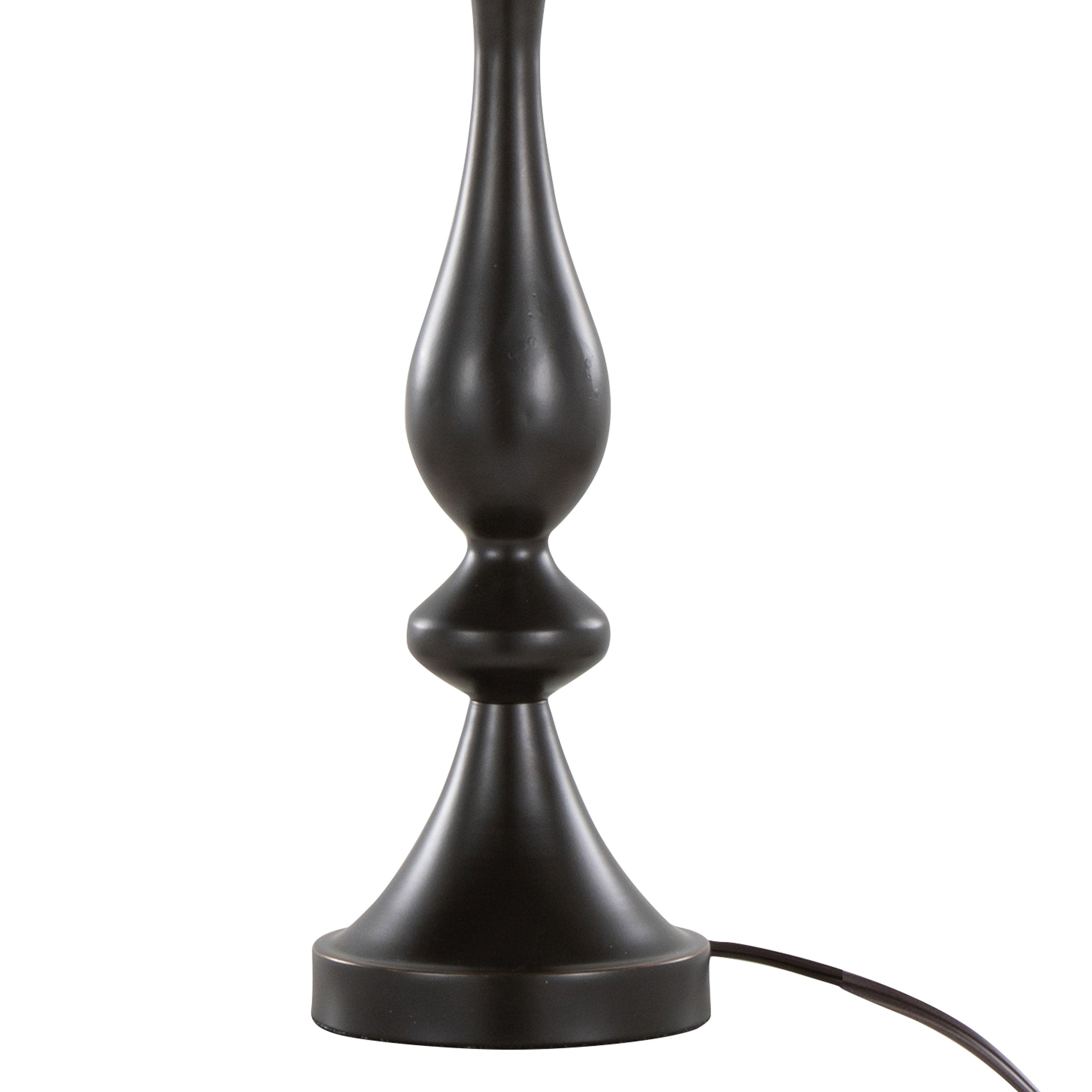 Topaz 27" Contemporary Metal Table Lamp